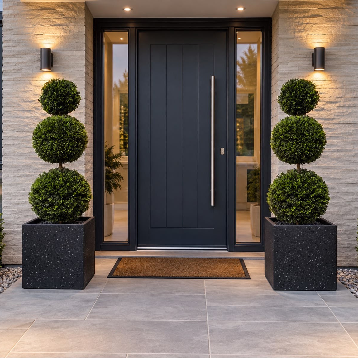 Pair of Artificial Topiary Ball Trees – UV Resistant, Weatherproof & Maintenance-Free China