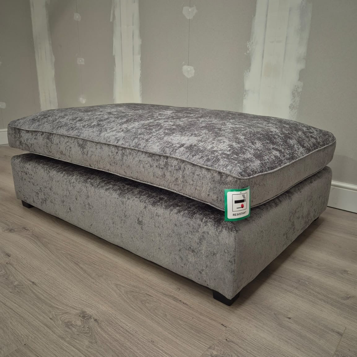 Chiswick Footstool in Grey - Clearance Wayfair