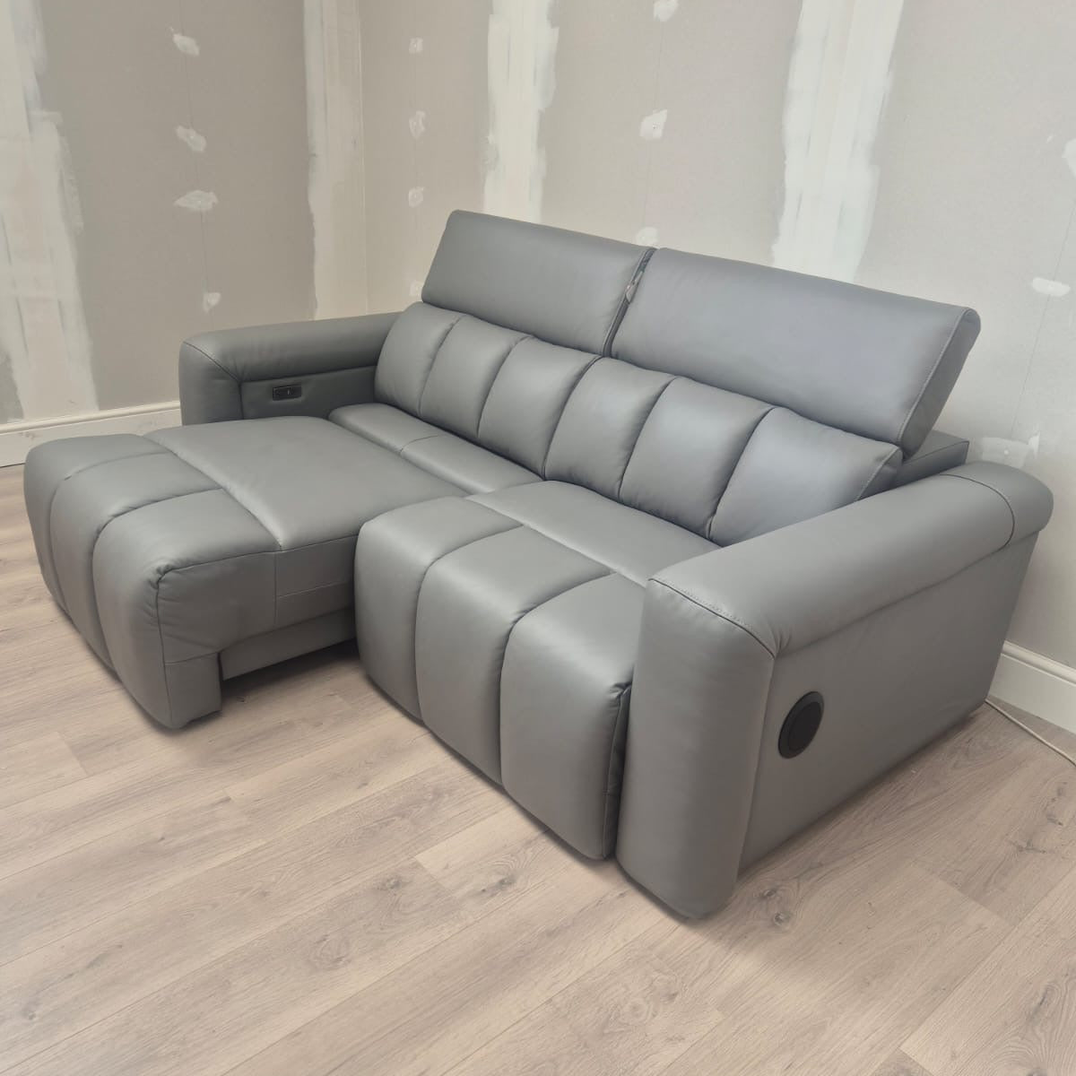Ellen Power Slider Sofabed in Grey - Clearance Wayfair