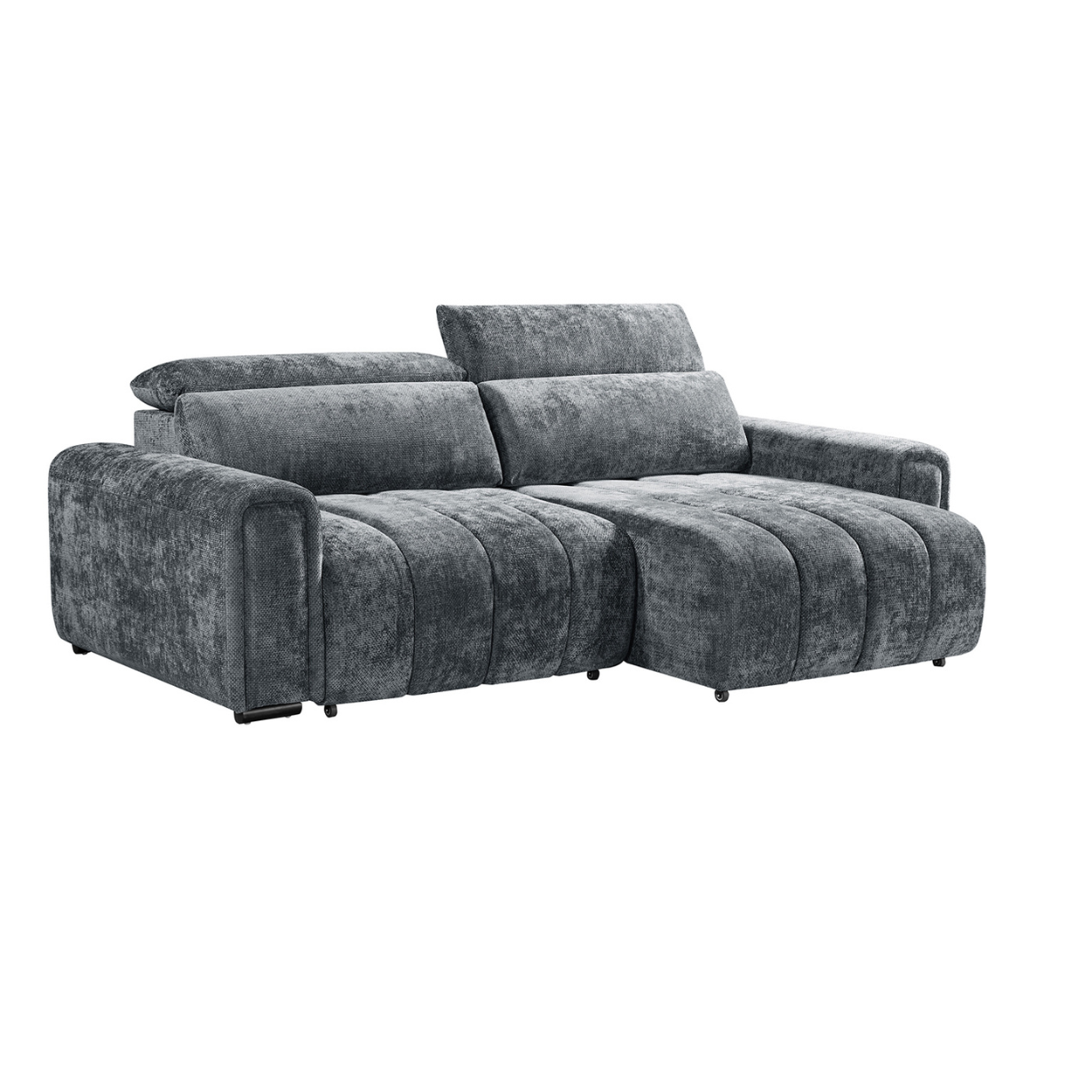 April Electric Power Slider Sofabed in Dark Grey