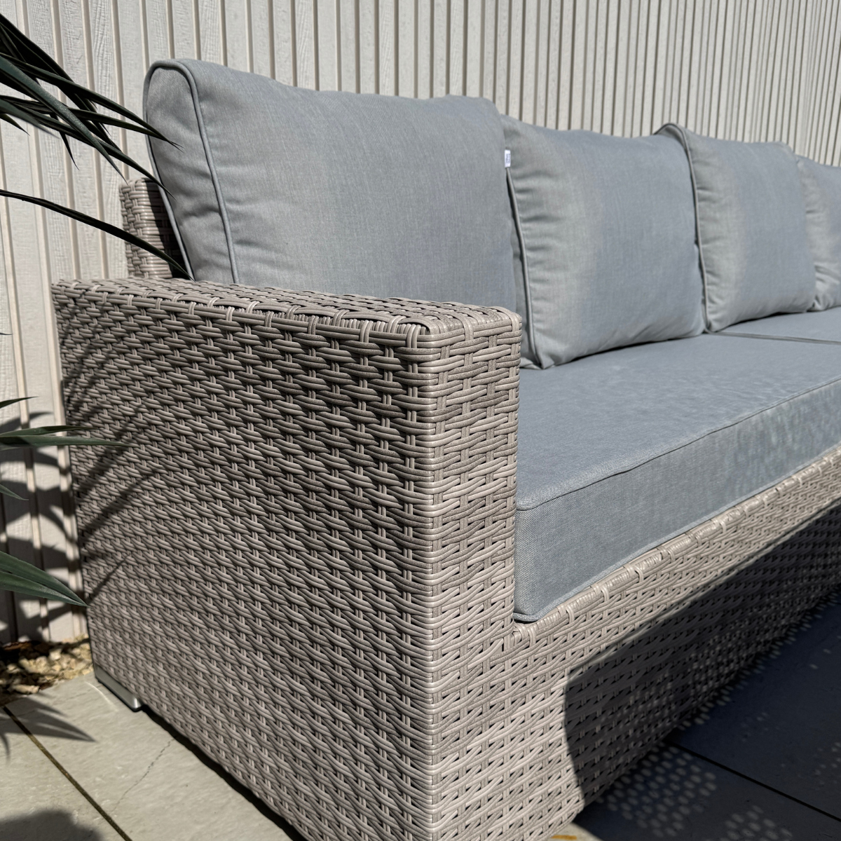 Santorini Corner Large Rising Set with Firepit RH - AMC Furniture