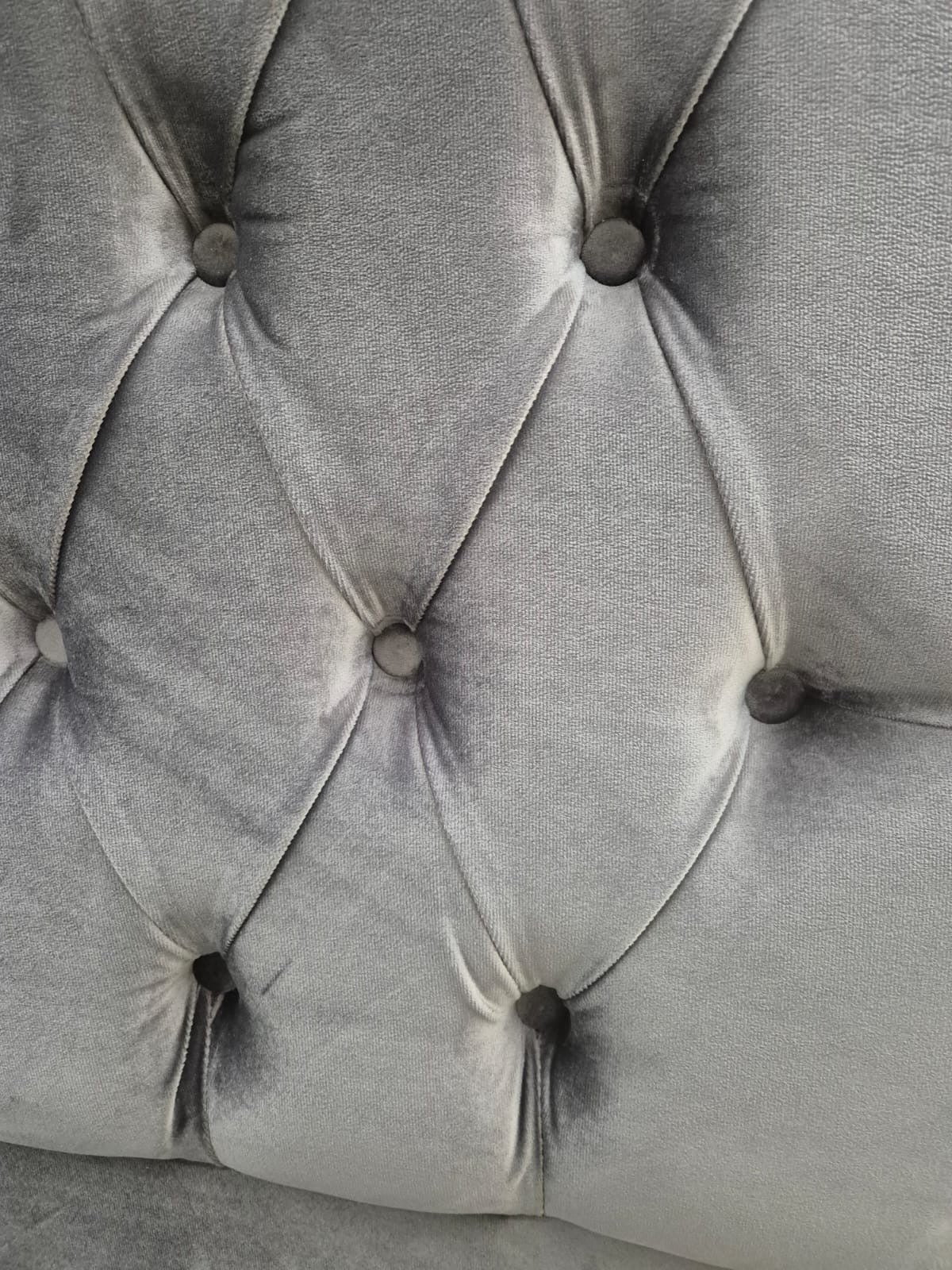 King Size Mulberry Bedframe in Plush Charcoal