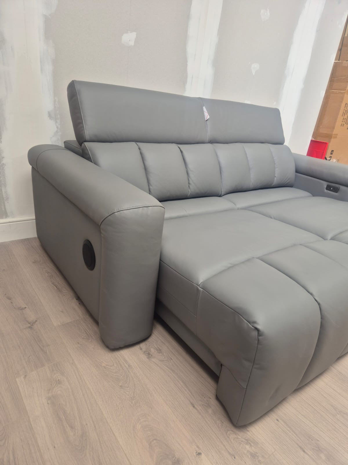 Ellen Power Slider Sofabed in Grey - Clearance Wayfair