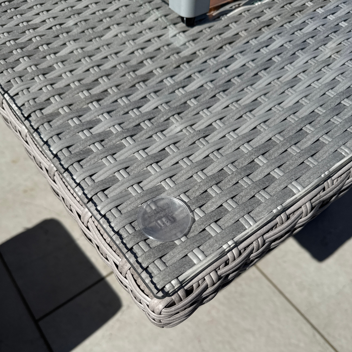 Santorini Square Rising Set with Firepit - AMC Furniture