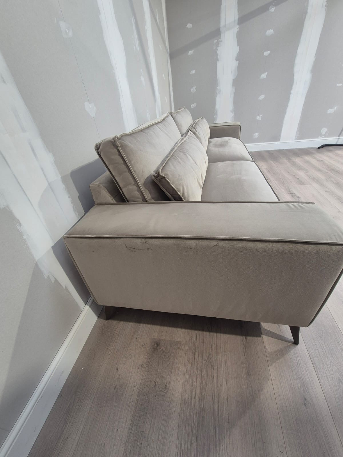Sloane 4 Seater Sofa in Beige - Clearance Wayfair