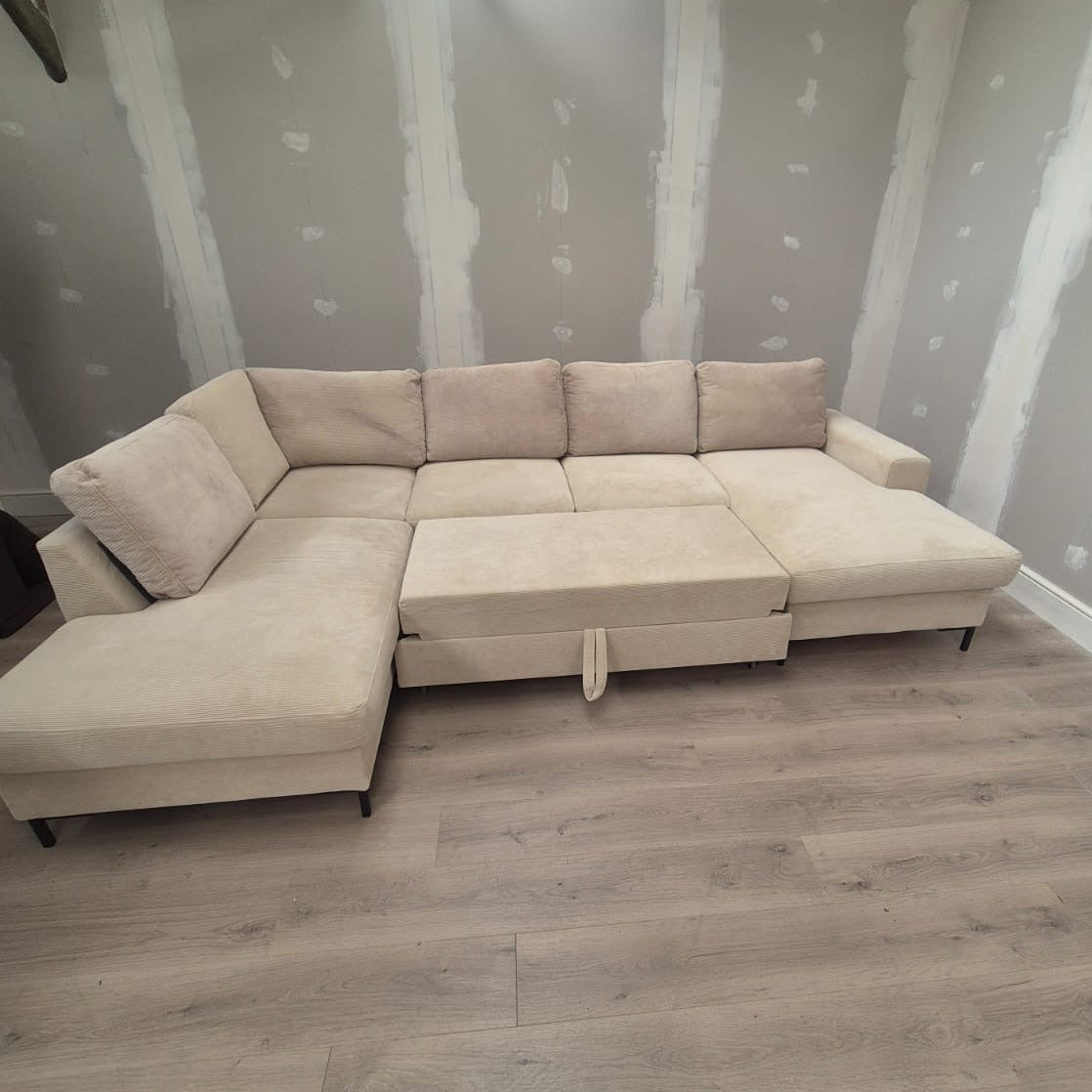 Lofty Lilly 8 seater Corner Sofa Bed