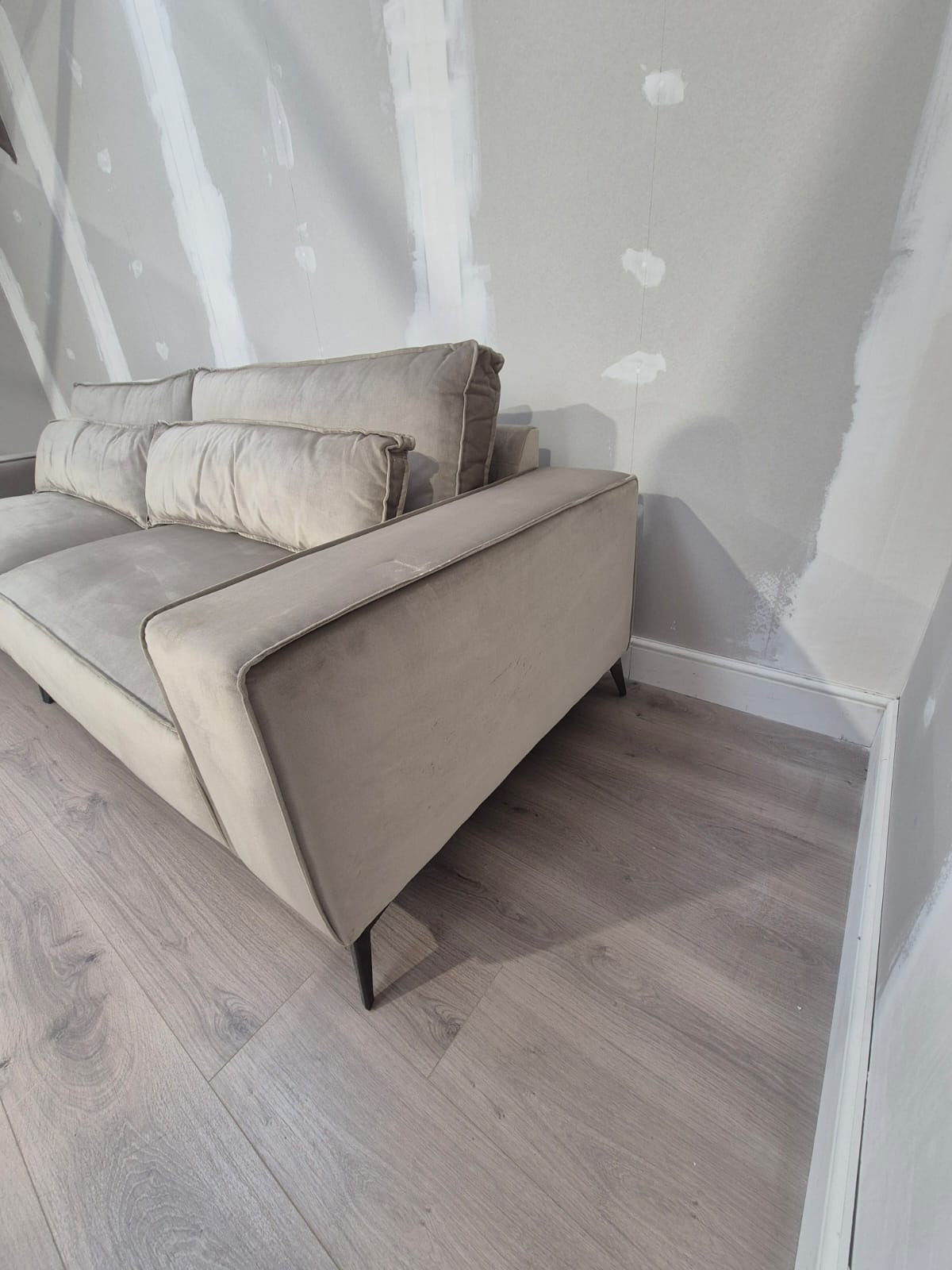 Sloane 4 Seater Sofa in Beige - Clearance Wayfair