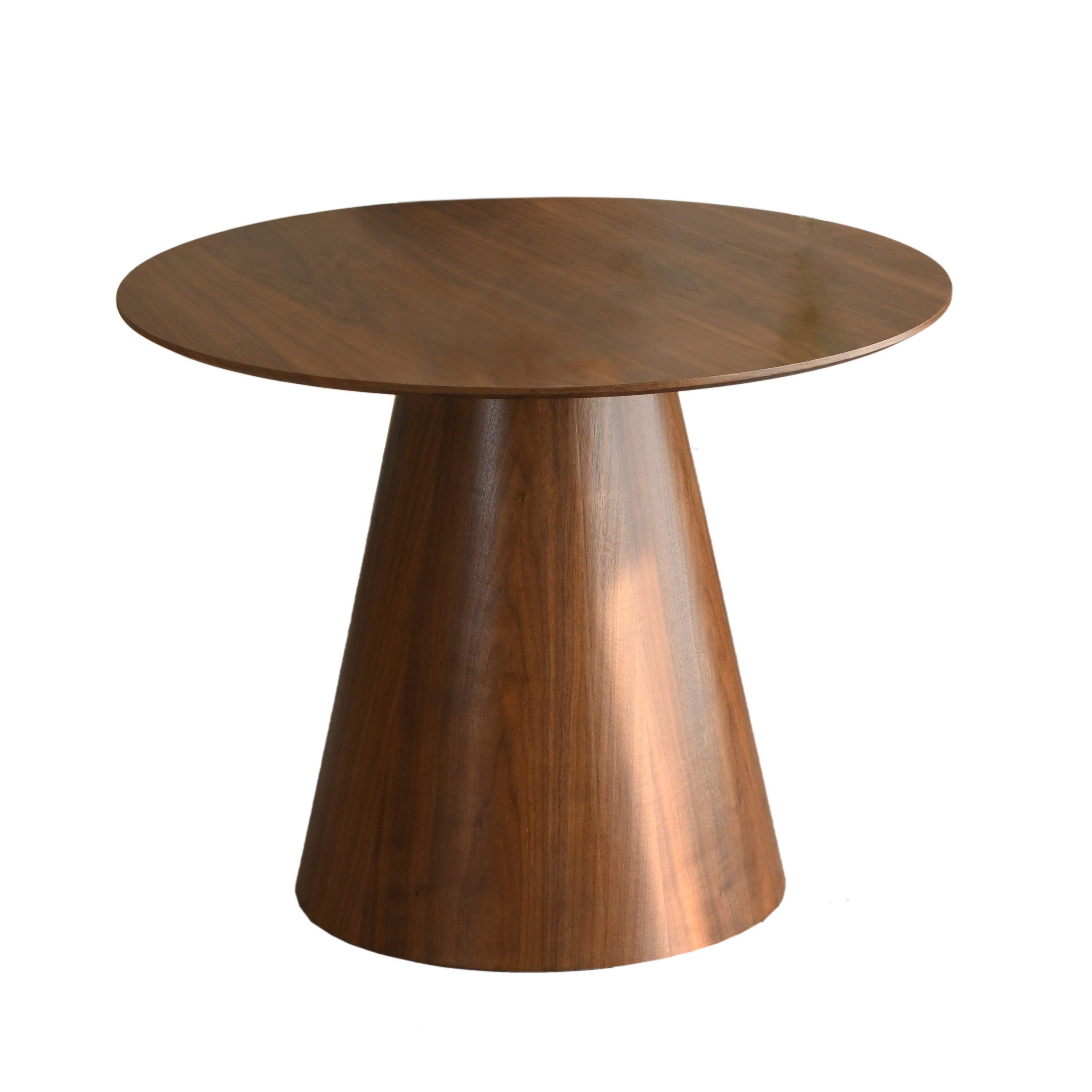 Claremont 1m Round Walnut Dining Table (7019401838656) (14888475525498)