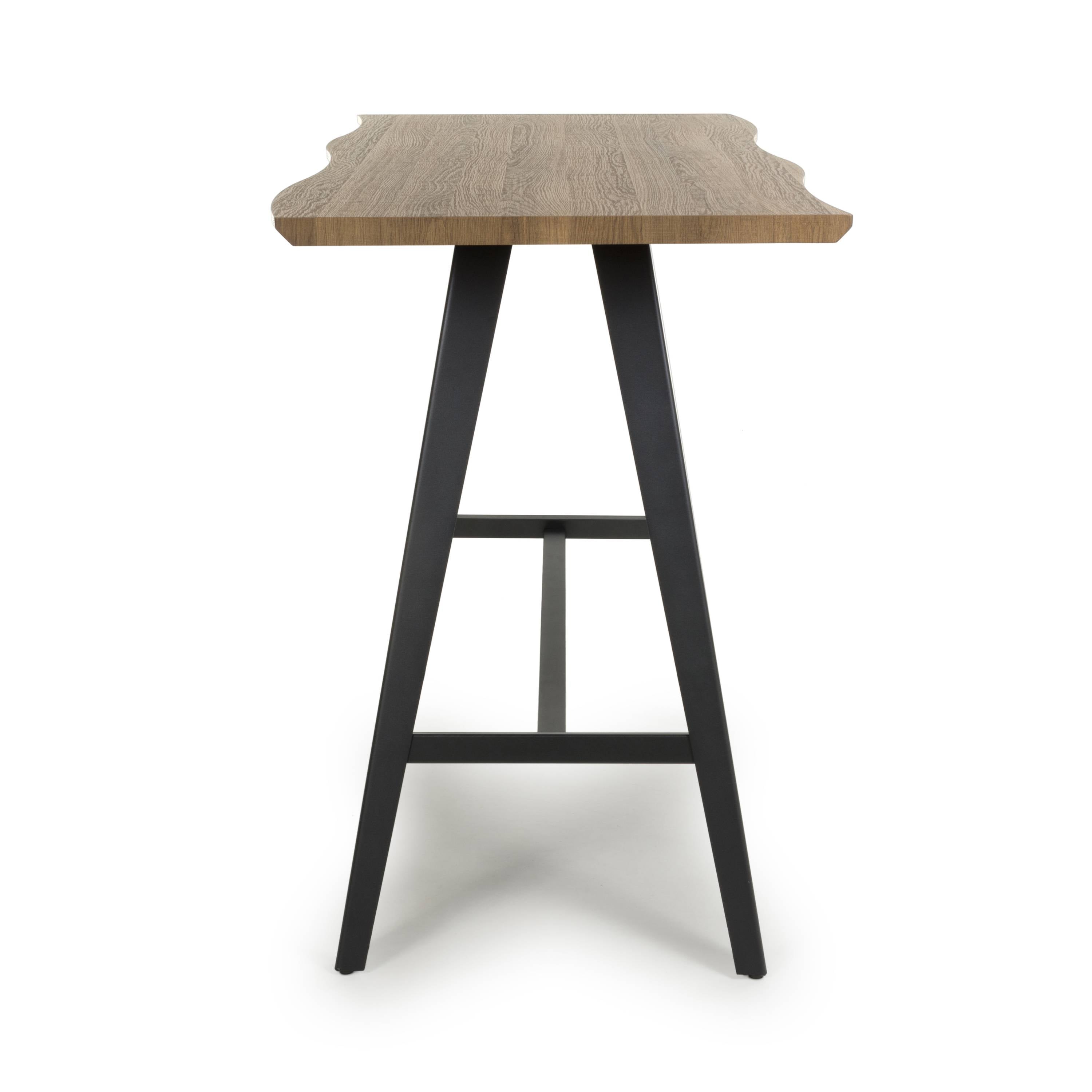 Orwell Natural Curved Breakfast Bar Table (14887883702650)