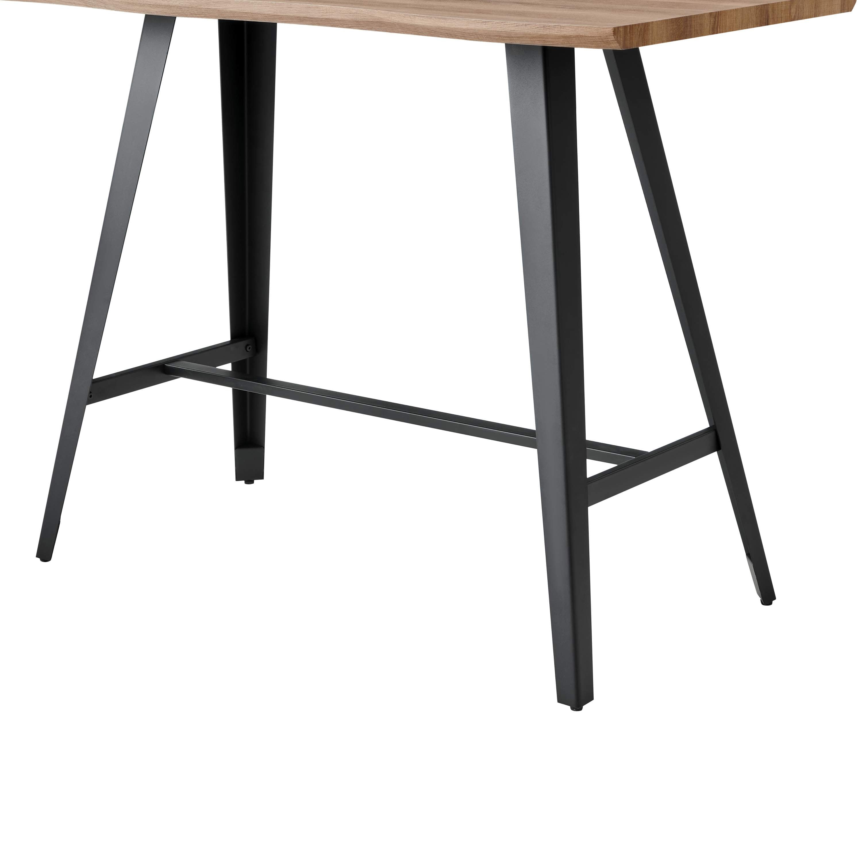 Orwell Natural Curved Breakfast Bar Table (14887883702650)