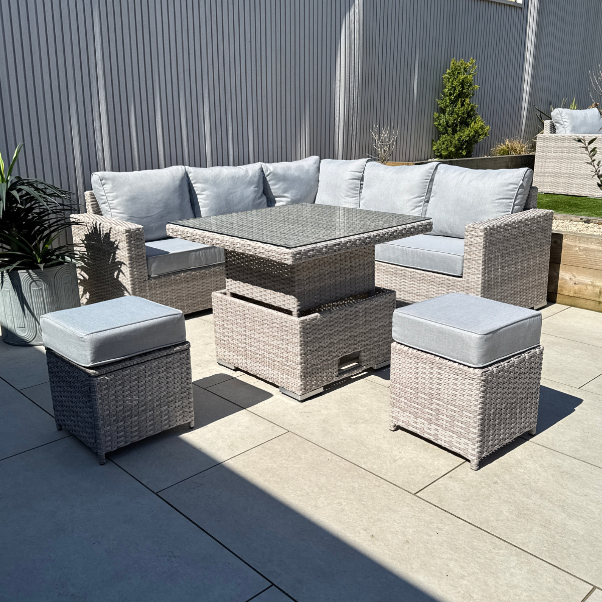 Santorini Square  Rising Set - AMC Furniture