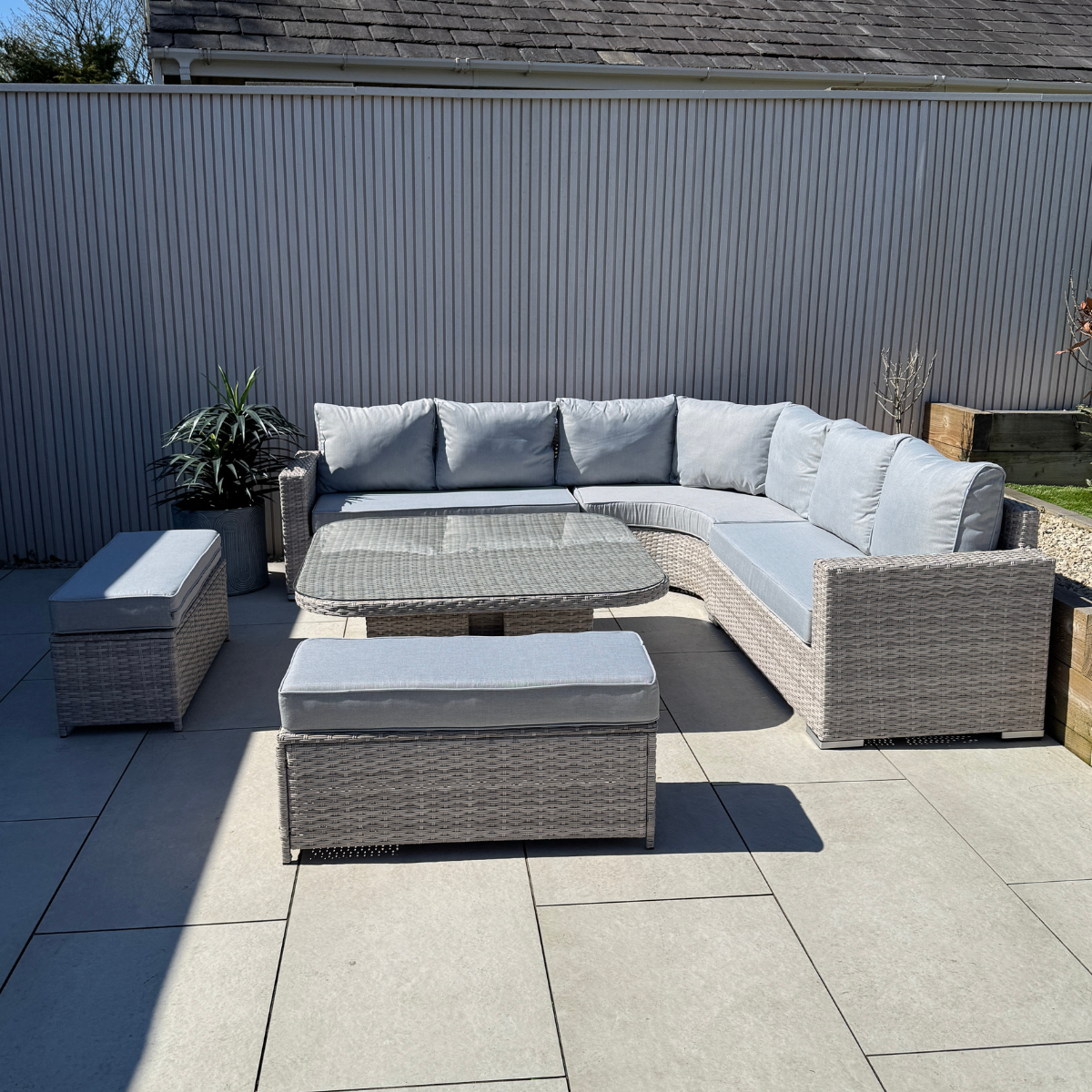 Santorini Large Equal Corner - AMC Furniture
