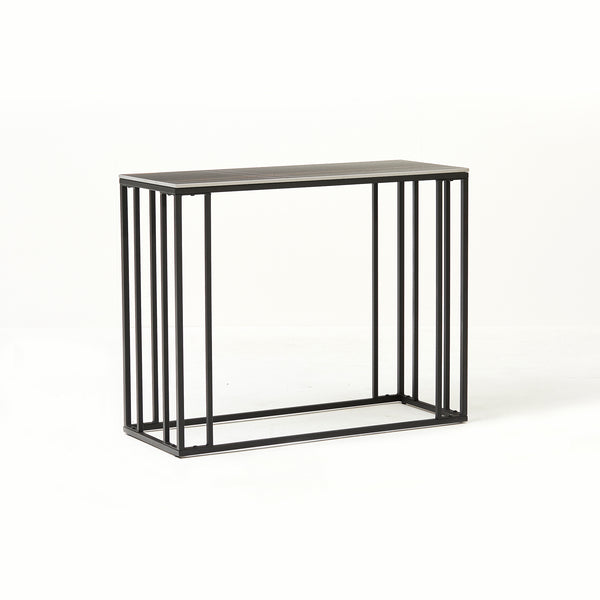 Cairo Console Table with Black Stone Top (6830592688192)