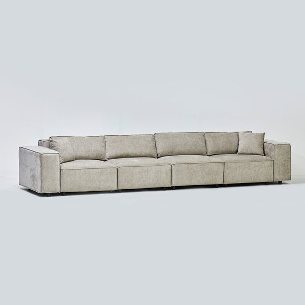 Harper 5 Seater Sofa in Brooklyn Quill (6906068369472)