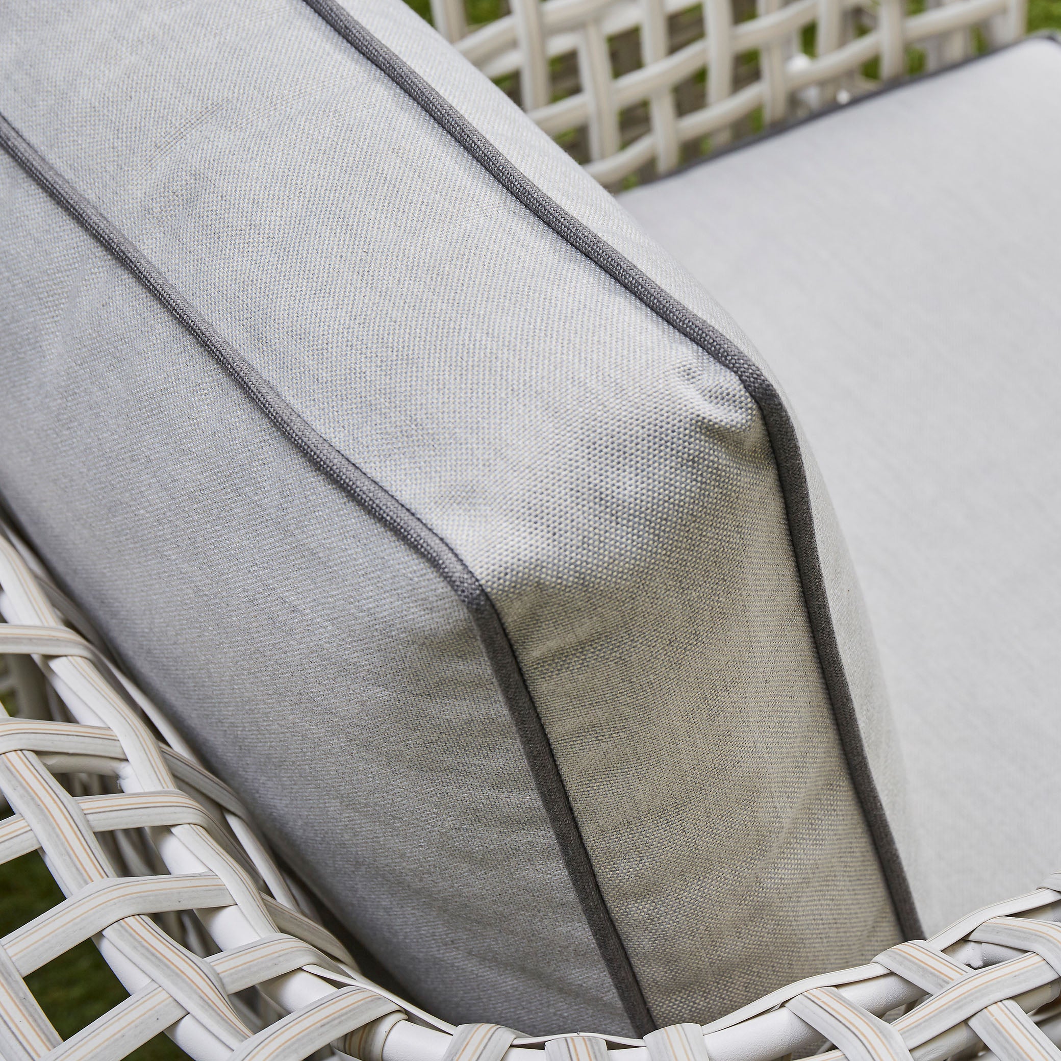 Indi 4 Piece Rattan Garden Furniture Sofa Set - Beige (14930026987898)