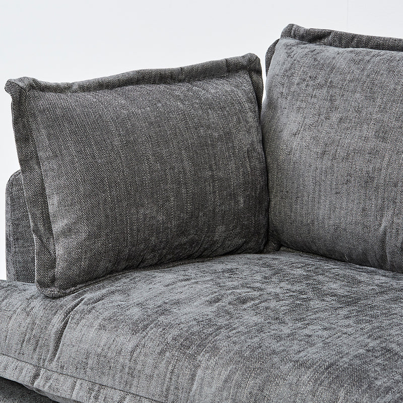 Pippin 3 Seater in Darwin Charcoal (PRE-ORDER) (6846069866560)
