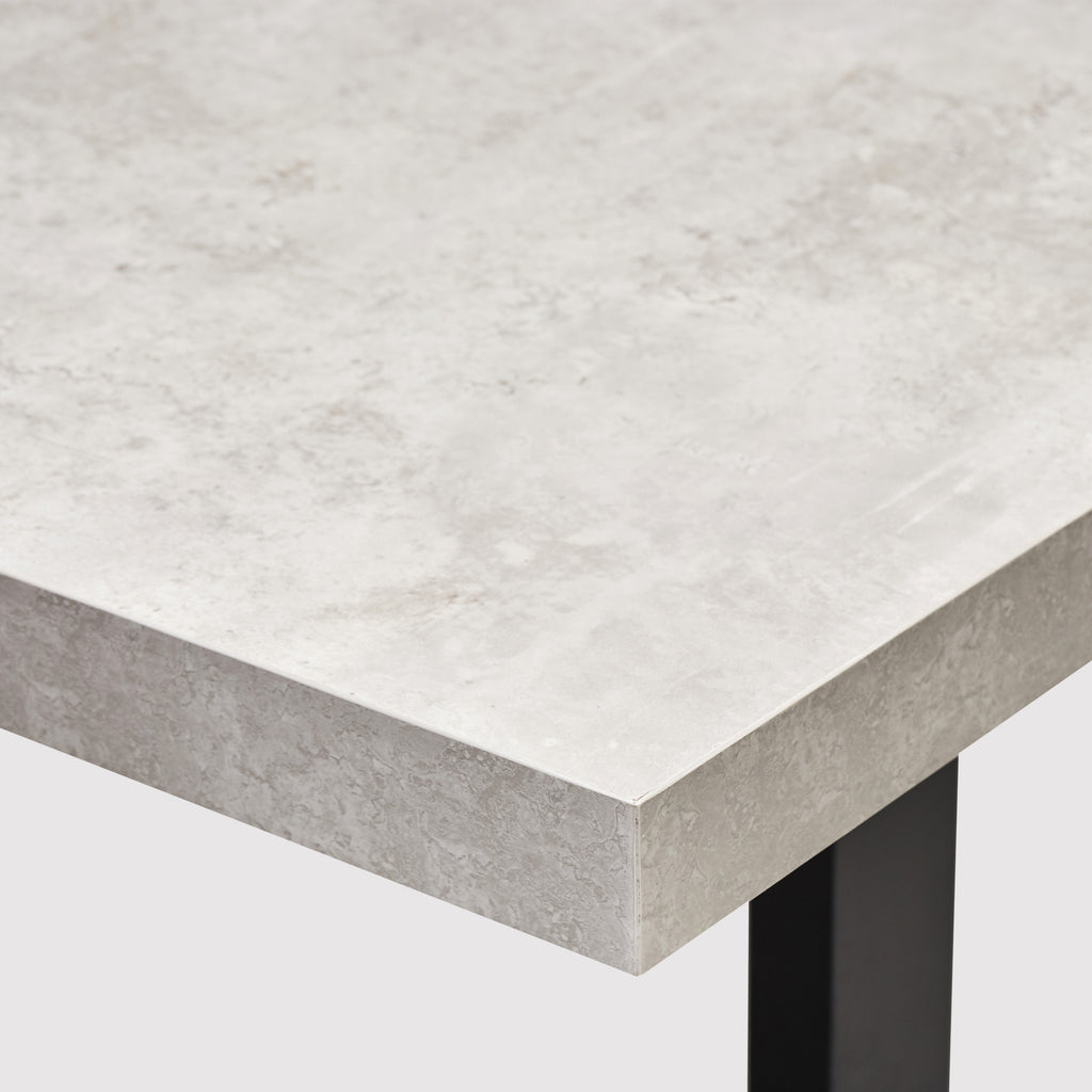 New York Concrete Effect Dining Table AMC Furniture