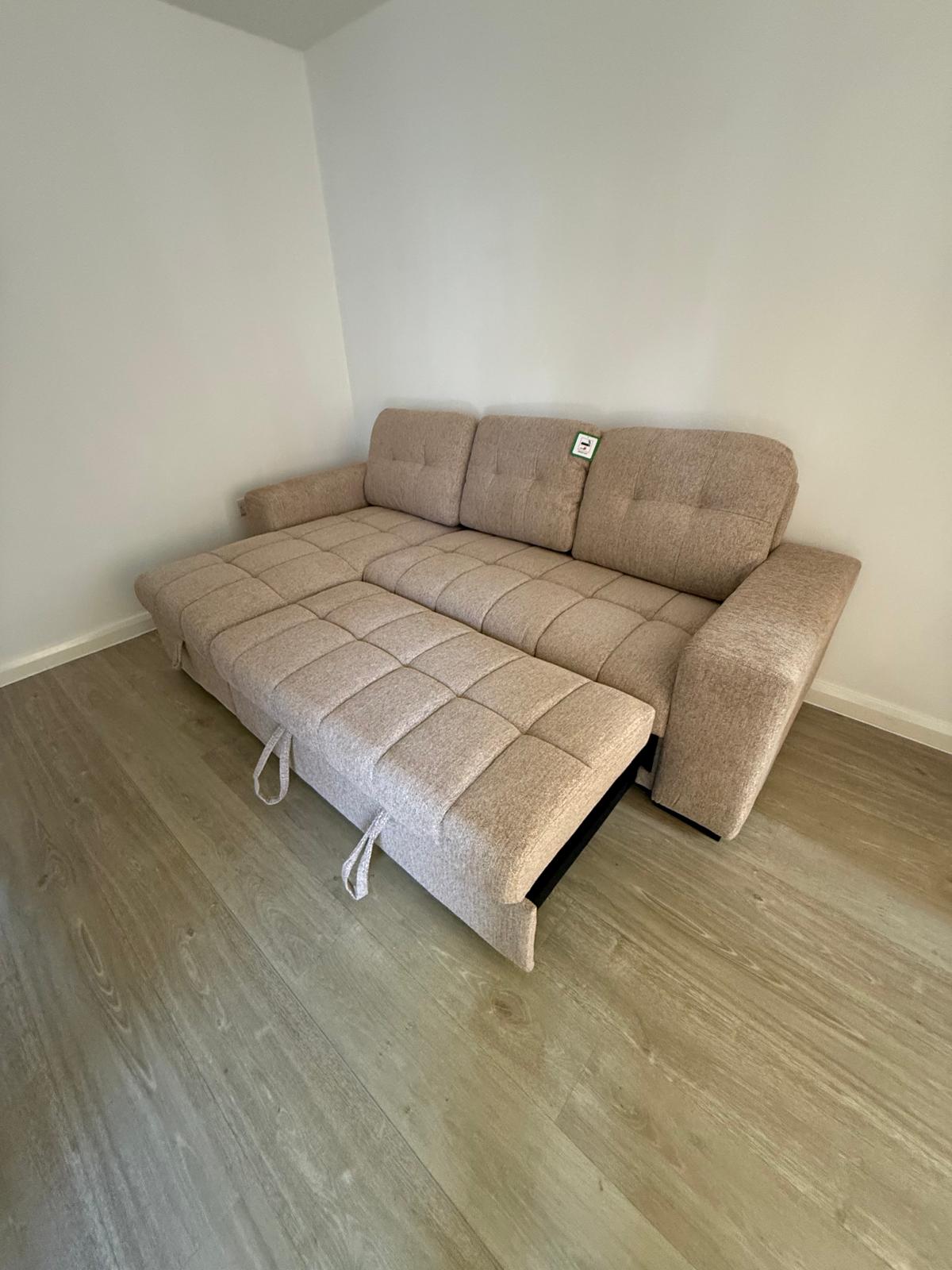 Amalfi Universal Corner Sofa Bed in Beige