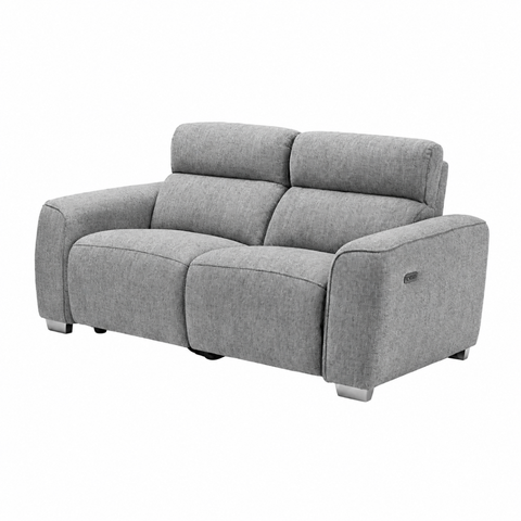 Arabella Electric Recliner Grey 2 Seater