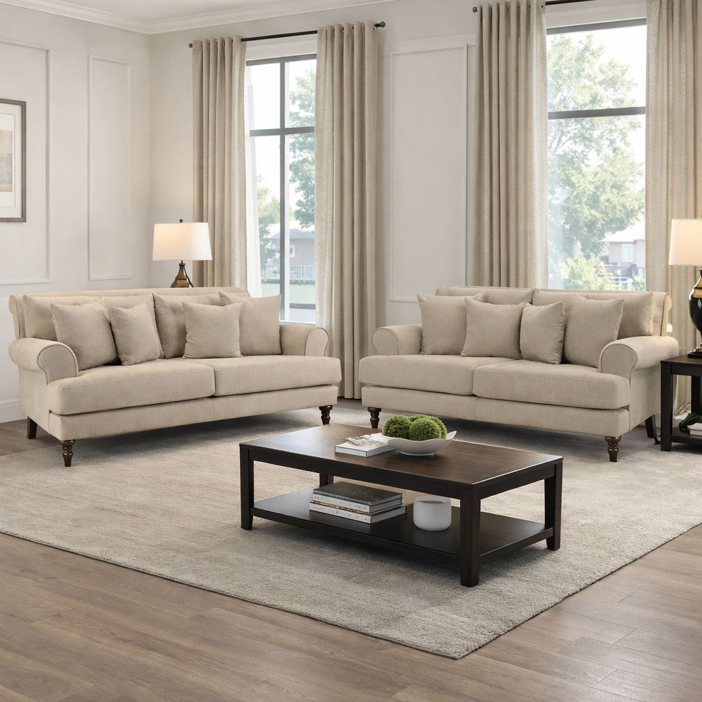Aspen Sofa Beige 3+2 Set