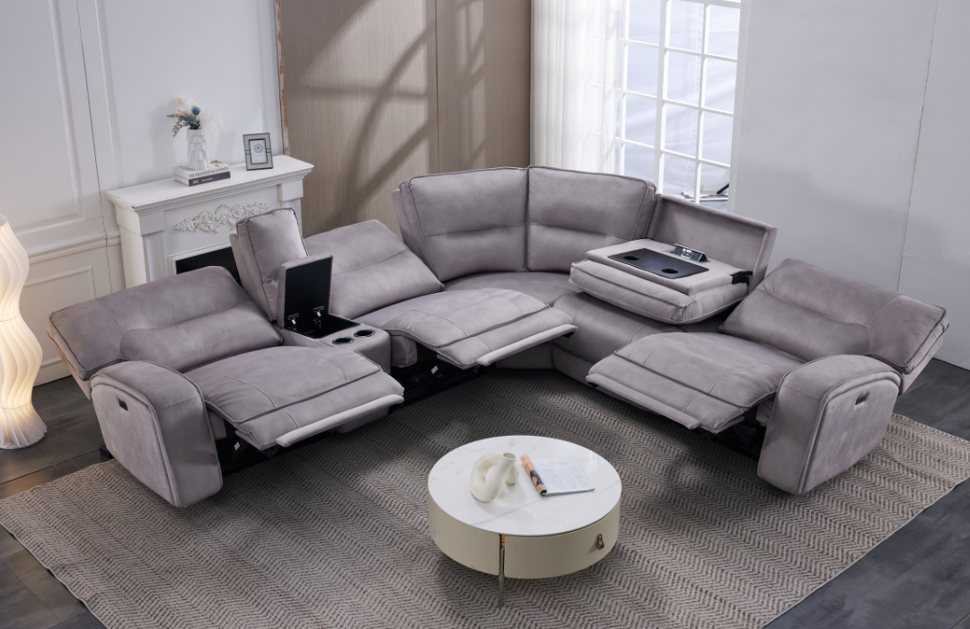 Atlas Power Reclining Corner Sofa Meta Sofa Ltd