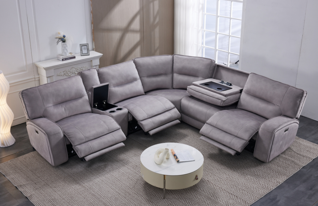 Atlas Power Reclining Corner Sofa Meta Sofa Ltd