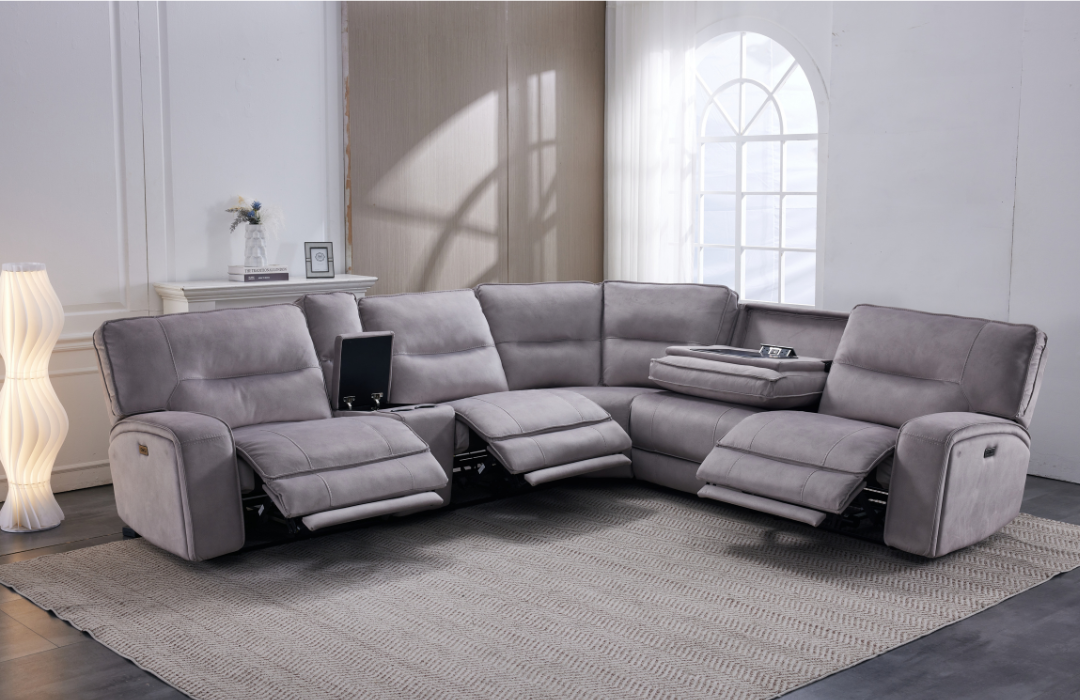 Atlas Power Reclining Corner Sofa Meta Sofa Ltd