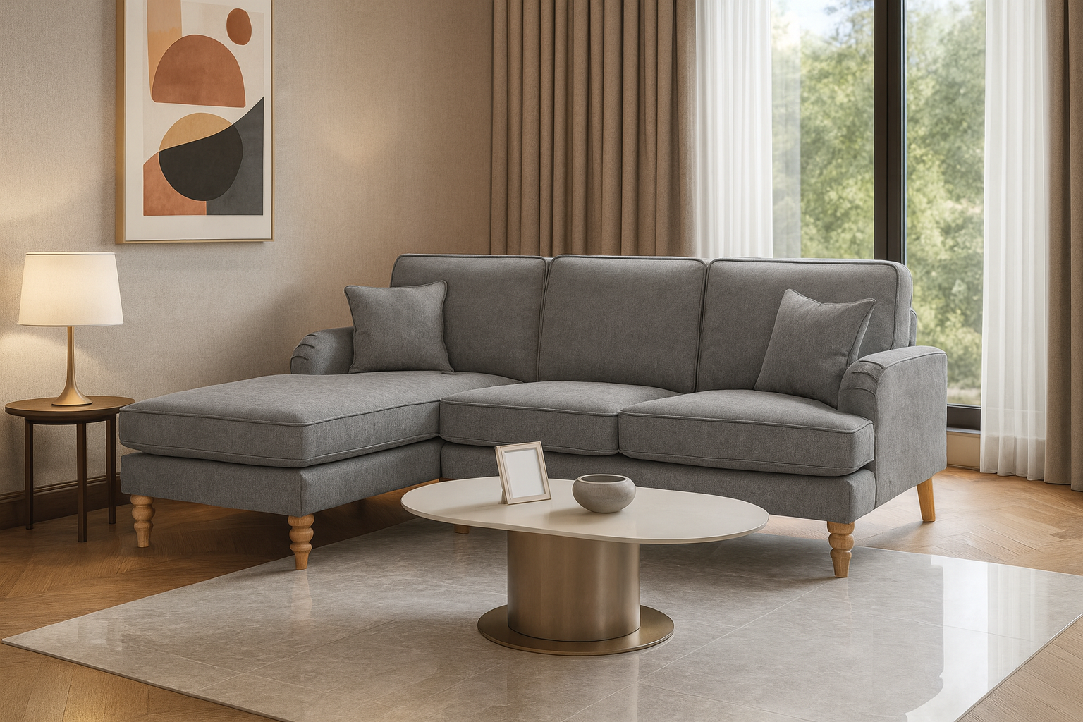 Banks Sofa Slate Left Hand Facing Corner (7027336413248)