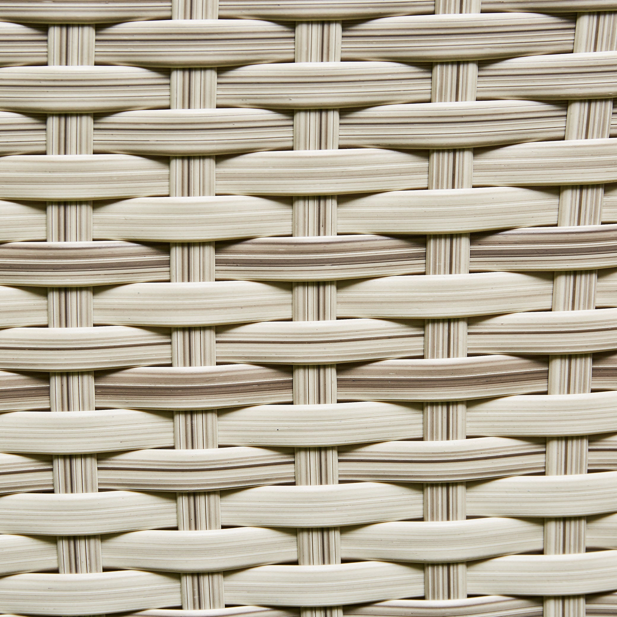 Beige Lola glass top table- side close view (14930007720314)