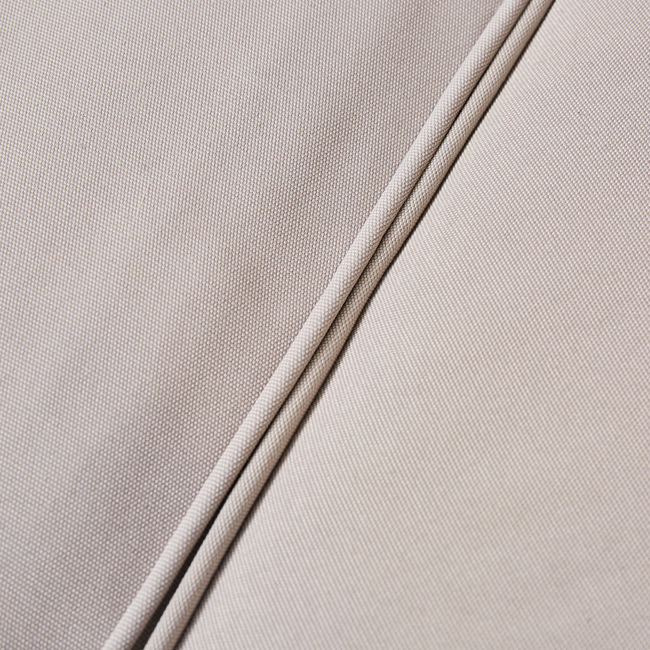 Beige Lola rattan sofa cushion - close view (14930007720314)