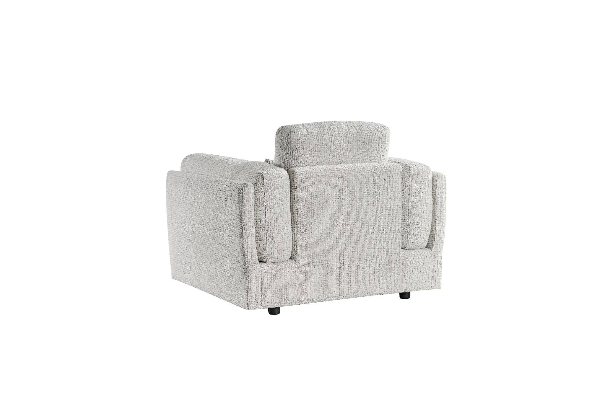 Belle Armchair in Beige back