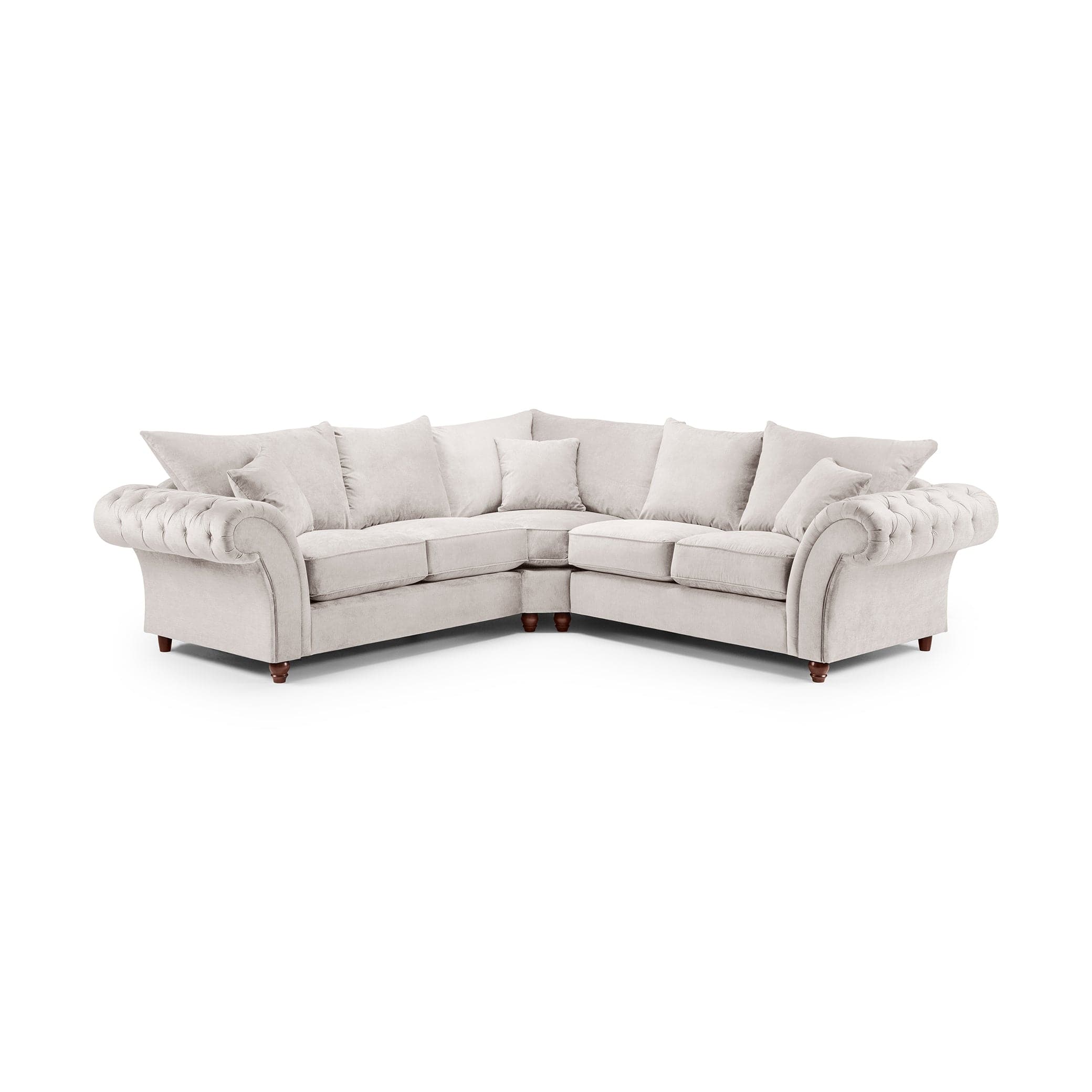 Berkshire Fullback Sofa Grey Large Corner (7026904891456)