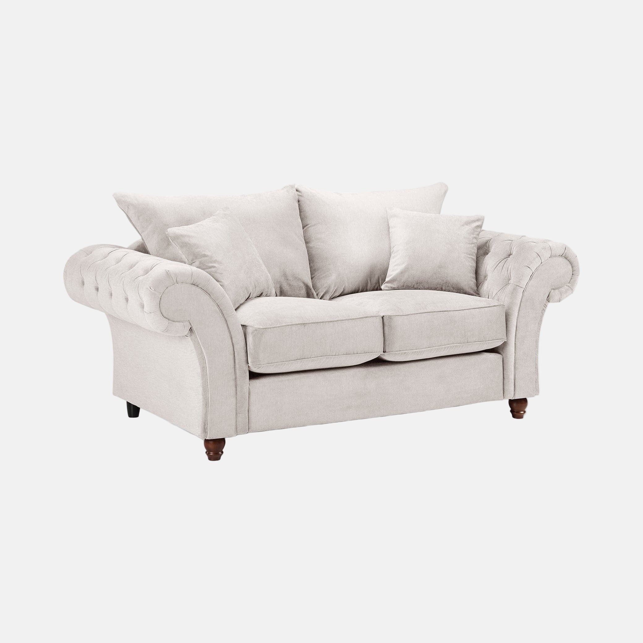 Berkshire Fullback Sofa Grey 2 Seater (7026908528704)
