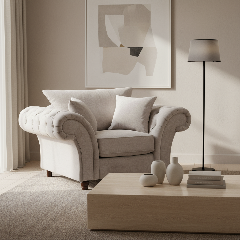 Berkshire Fullback Sofa Stone Armchair (7026910396480)