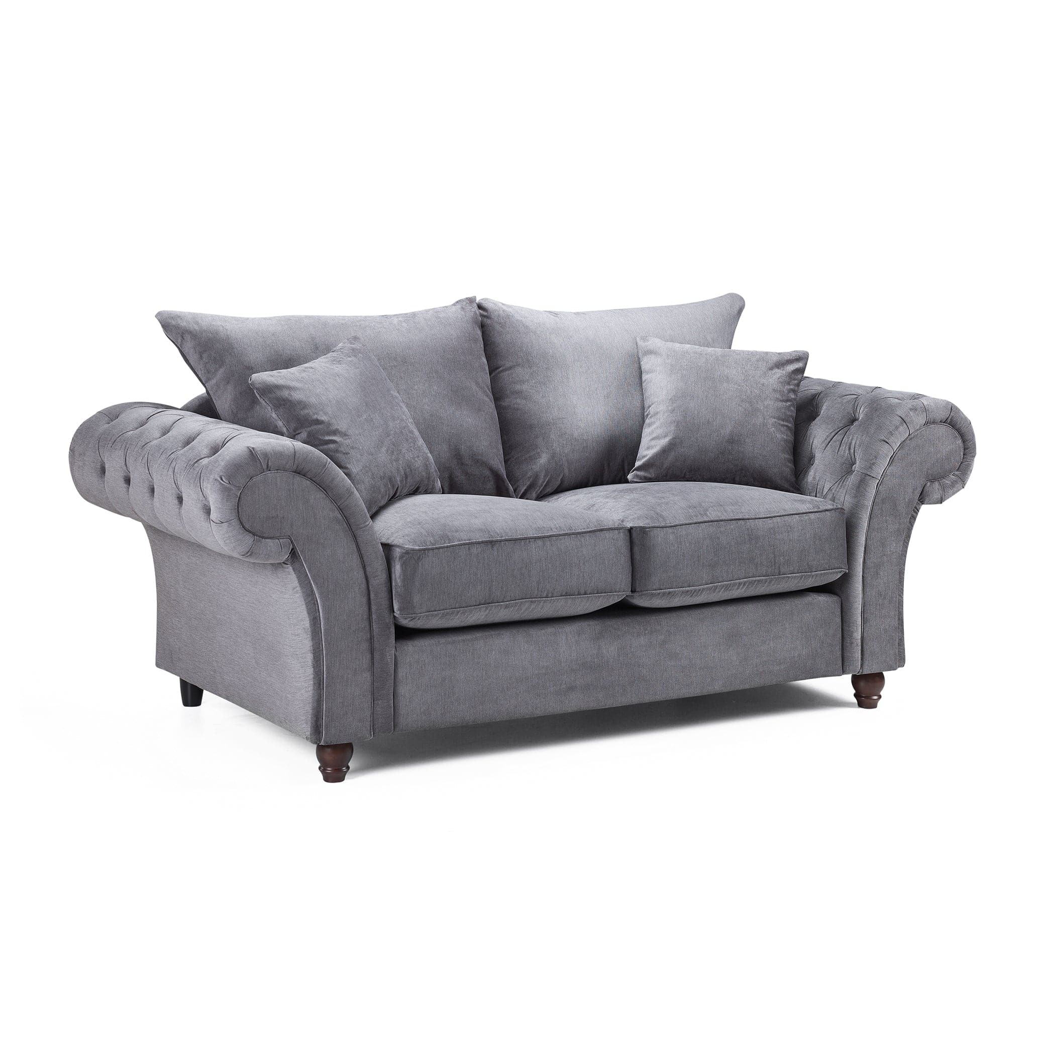 Berkshire Fullback Sofa Stone 2 Seater (7026910330944)