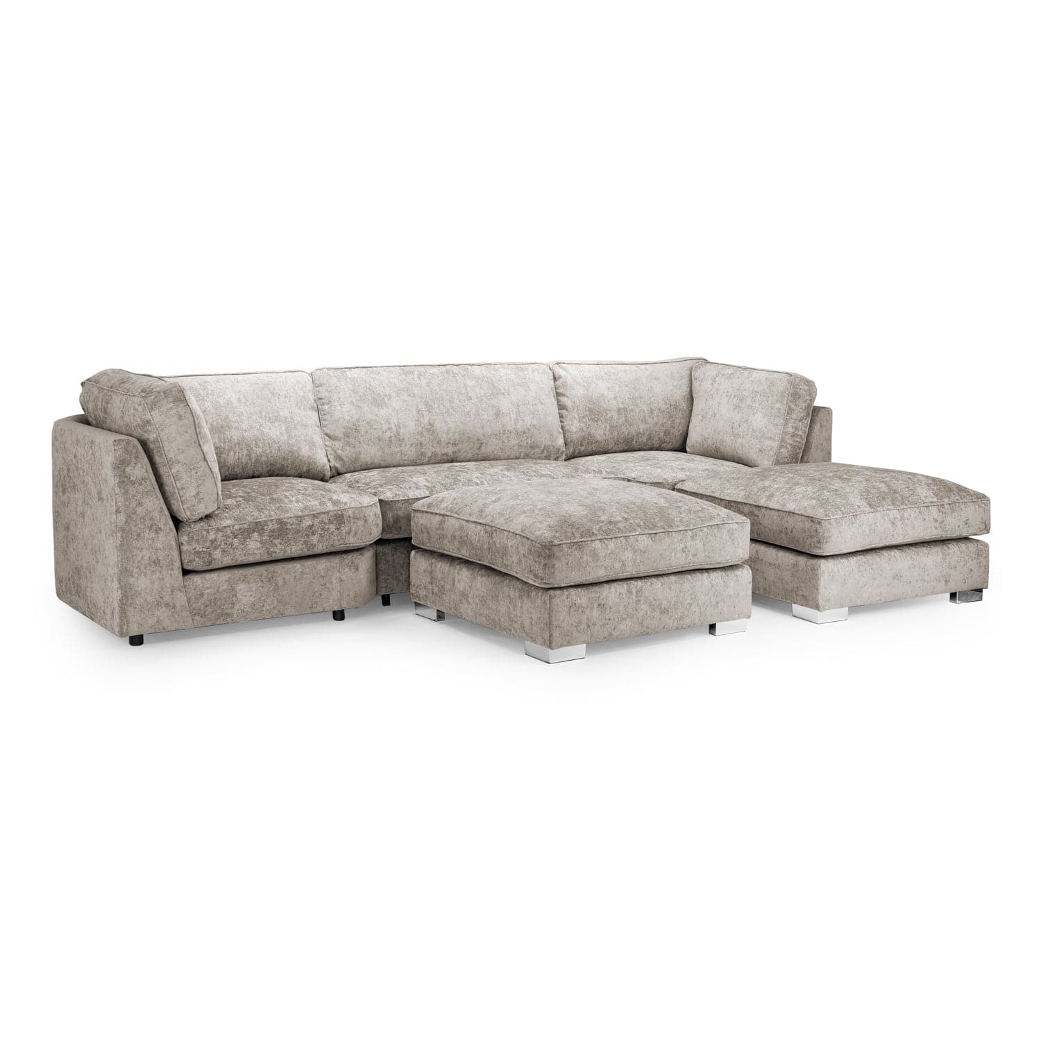 Bishop Fullback Sofa Truffle U Shape Corner (7022875115584)