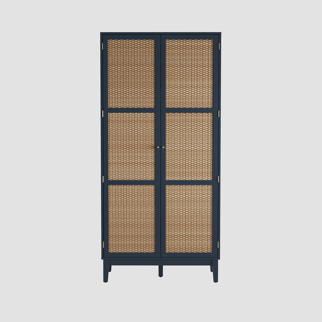 BORDEAUX BLUE 2 DOOR WARDROBE (2 PACKS) (14969133302138)
