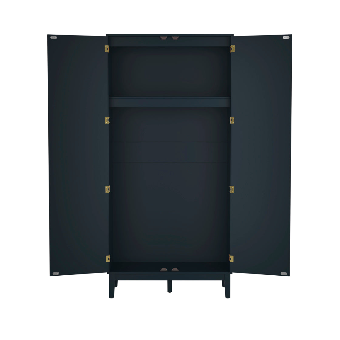 BORDEAUX BLUE 2 DOOR WARDROBE (2 PACKS) (14969133302138)