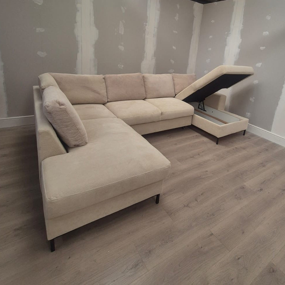 Lofty Lilly 8 seater Corner Sofa Bed