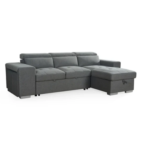 Calvin Sofabed Grey Universal Corner