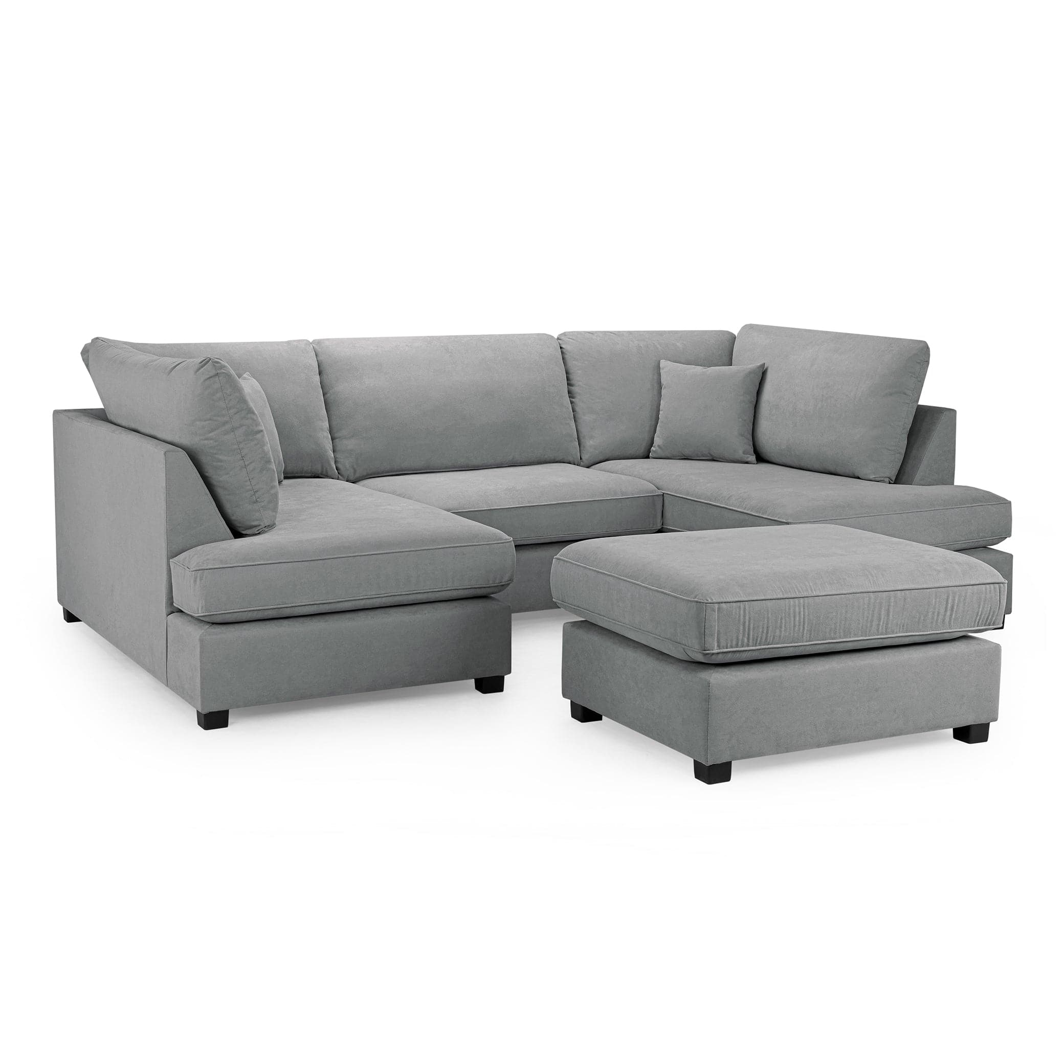 Carnaby Sofa Grey U Shape Corner (7022914764864)