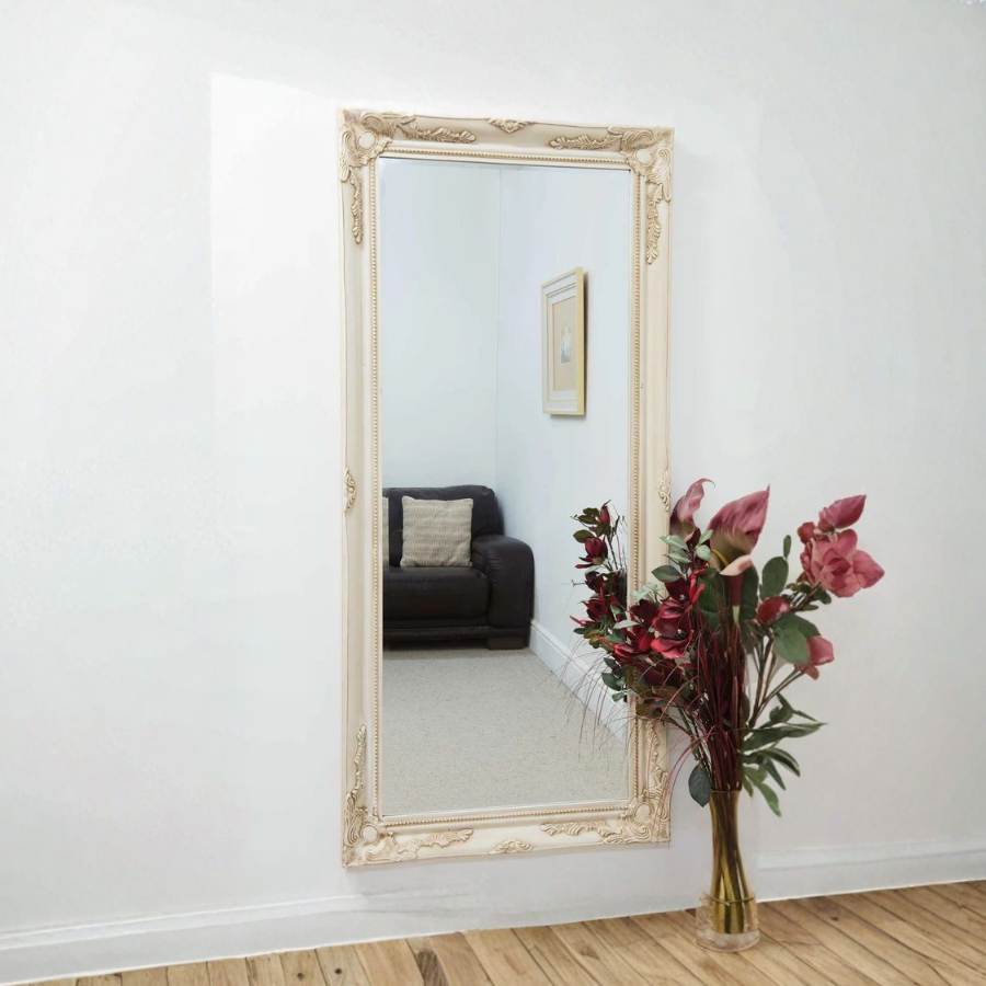 Buxton Ivory Full Length Mirror 170 x 79 CM (15010560115066)