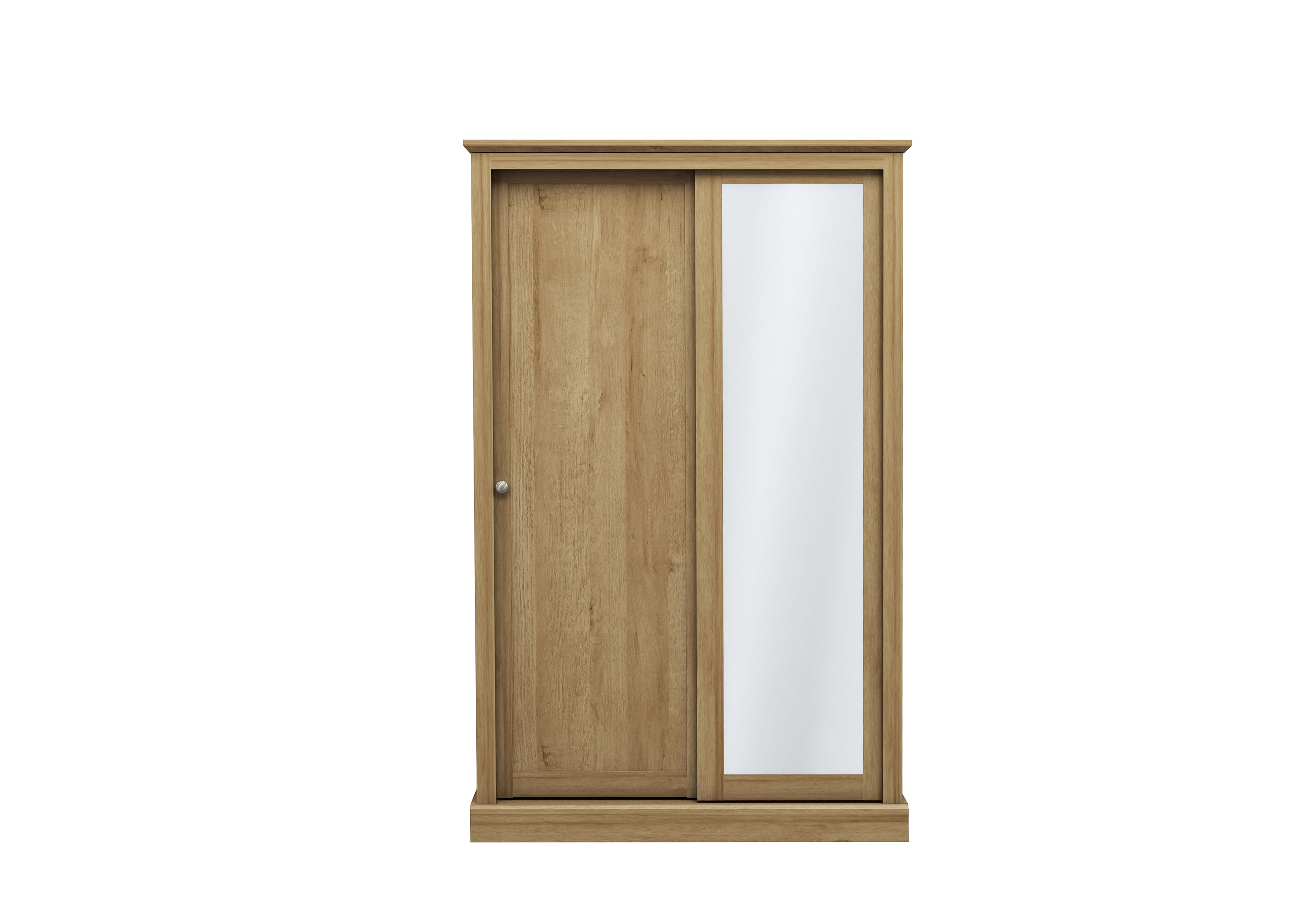 DEVON OAK 2 DOOR SLIDING WARDROBE ( 2 PACKS ) (14969138217338)