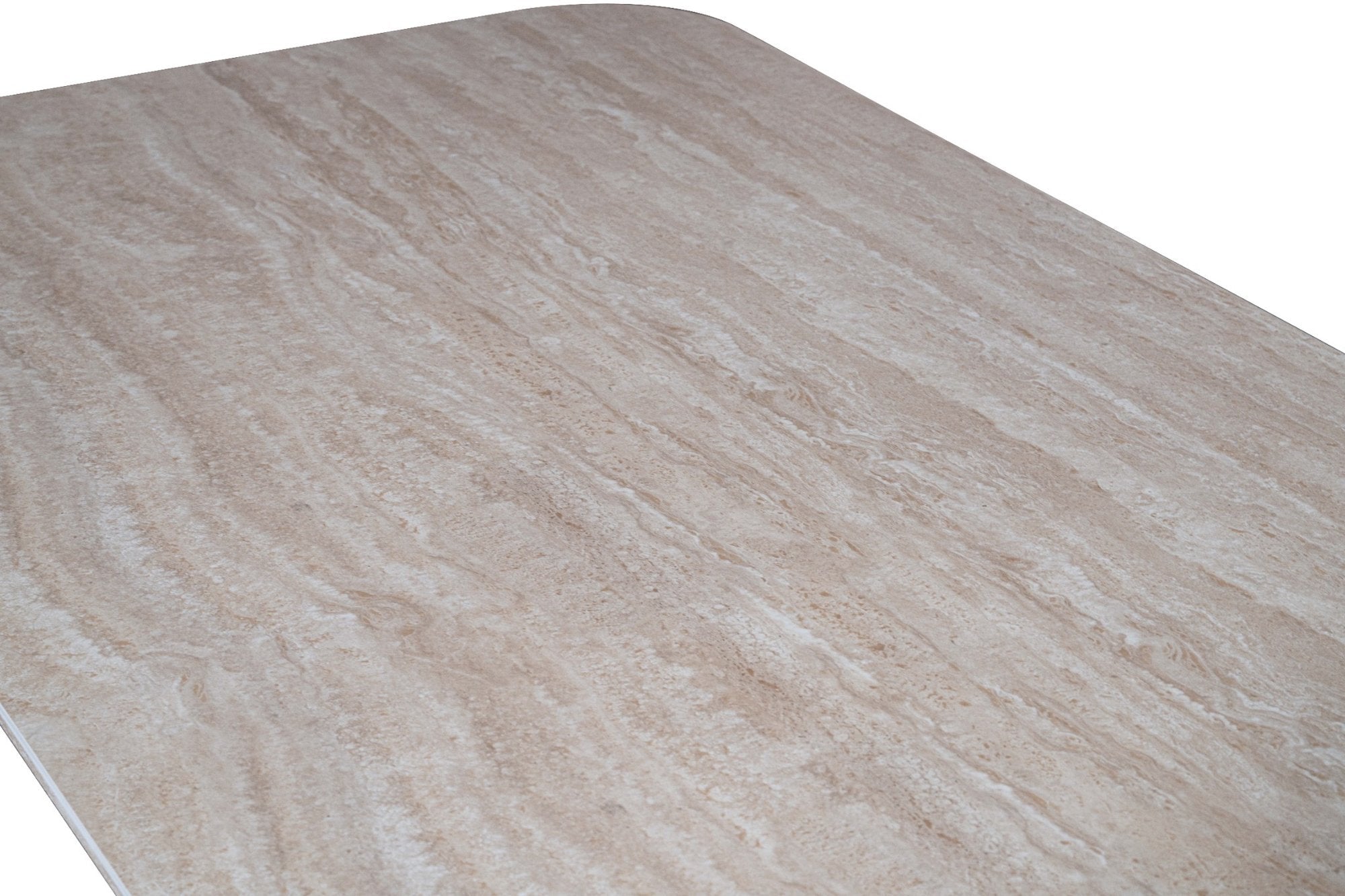 Elsa Beige Oval Ceramic Dining Table - AMC Furniture