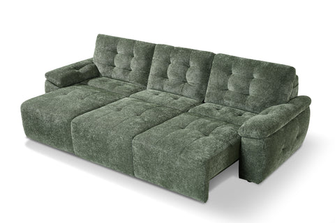 Myla Electric 3 Seater Sofabed in Green