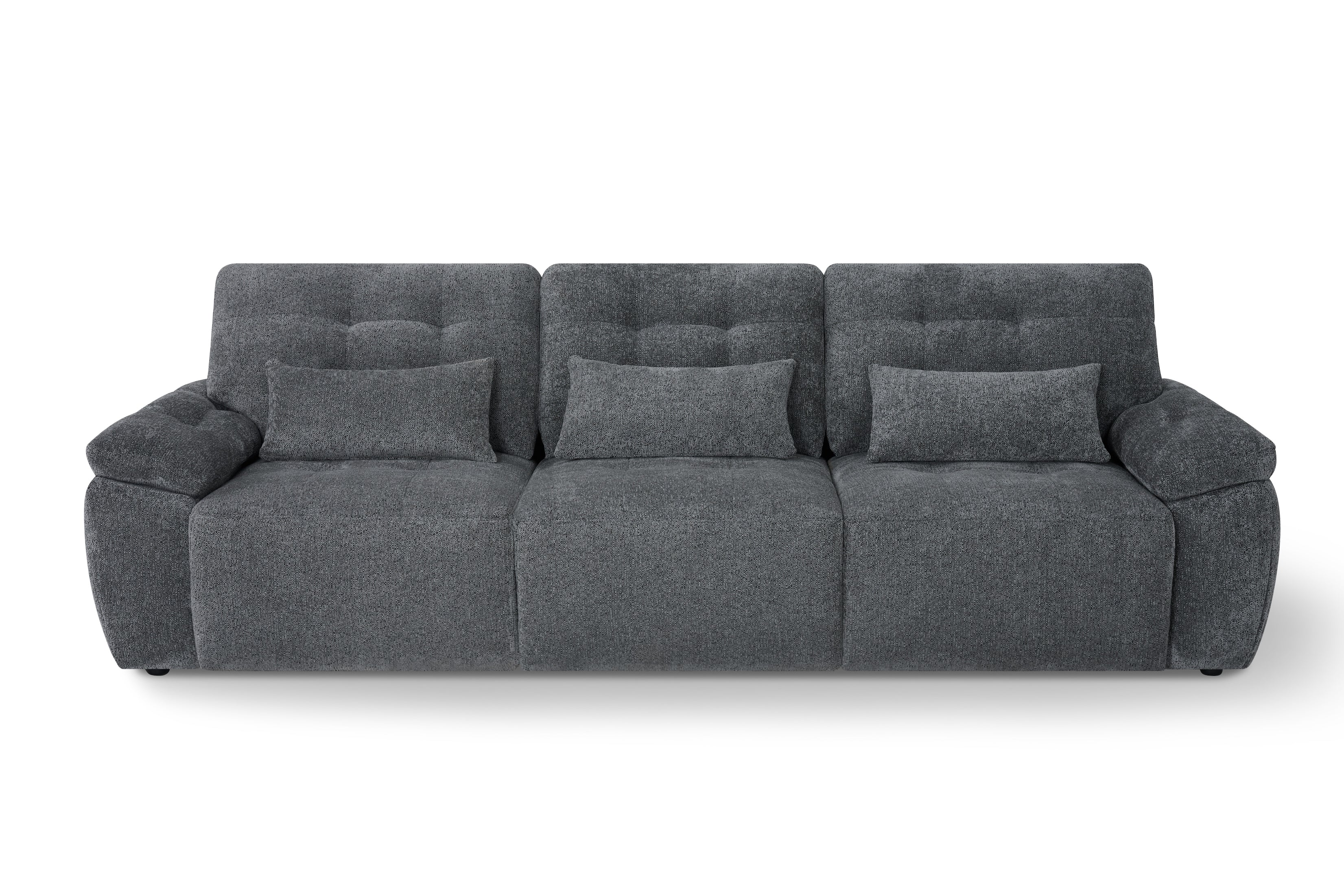 Myla Electric 3 Seater Sofabed in Grey - AMC Furniture