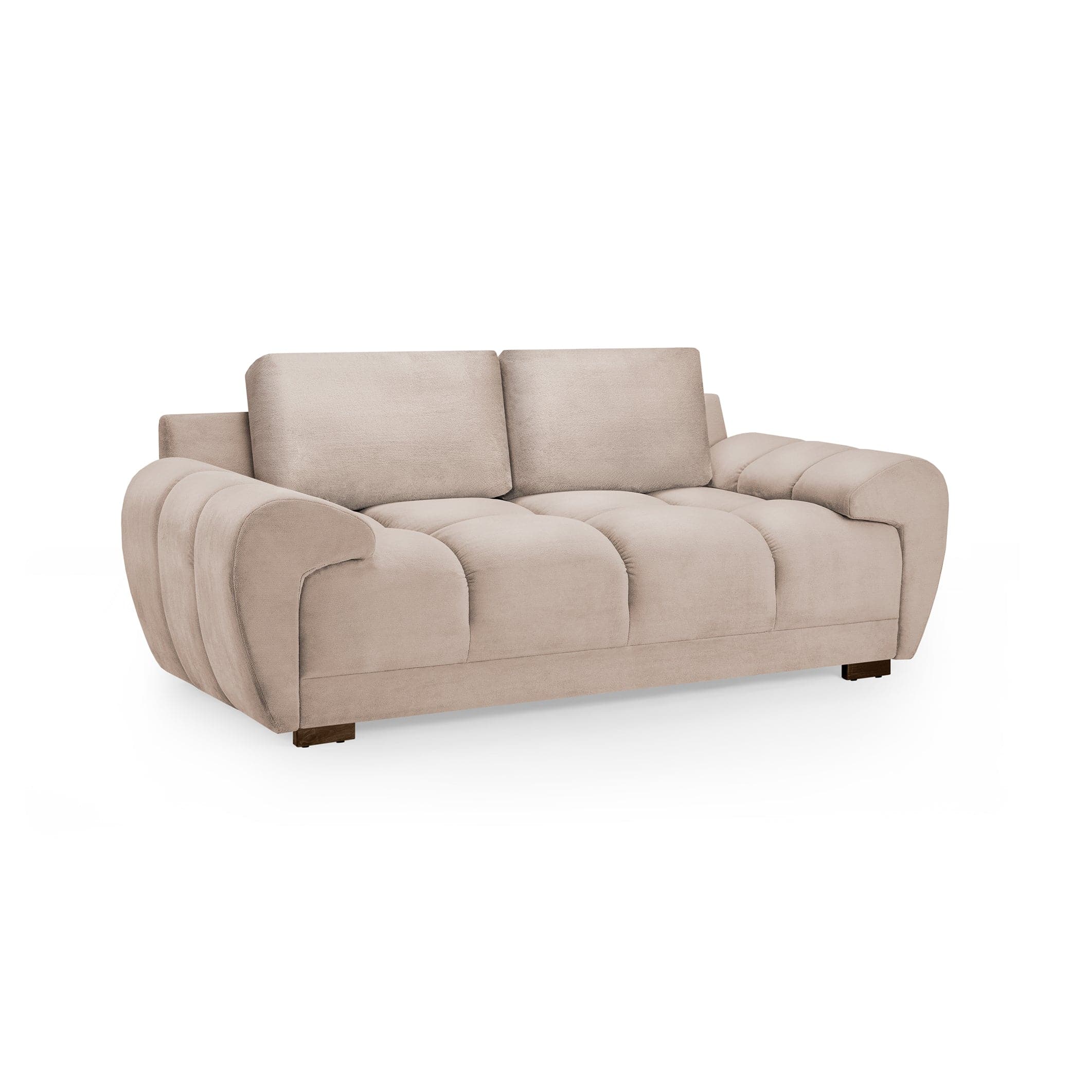 Devoke 2 Seater Sofa in Grey (7021959086144)