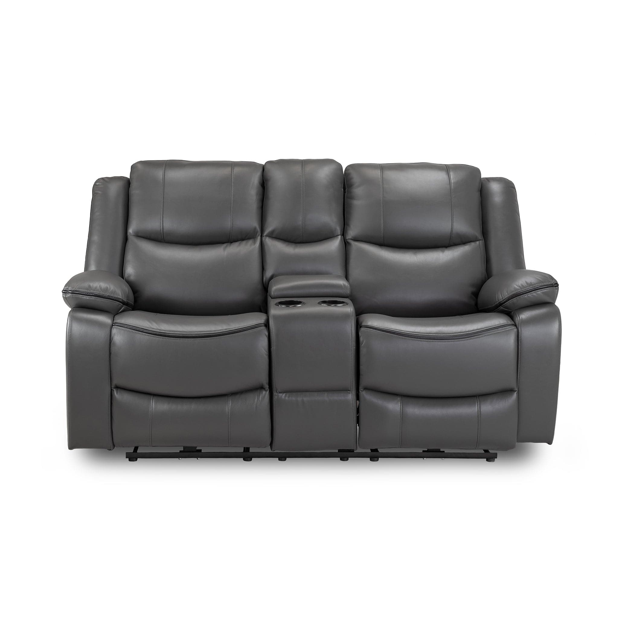 Dexter 2 Seater Electric Recliner Sofa in grey  -  view (7023524970560)