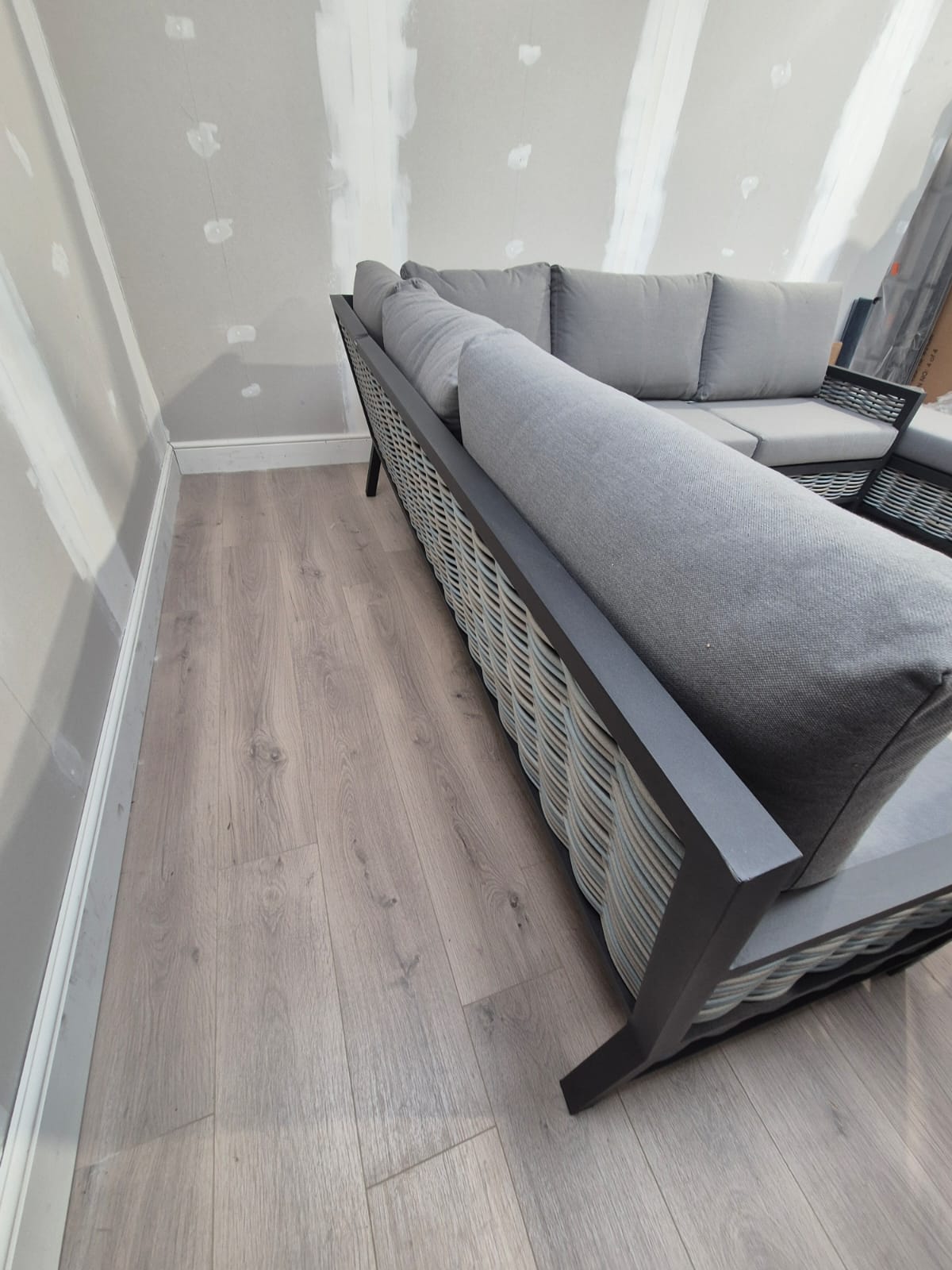Aluminium Corner Dining Set - Clearance B Womack