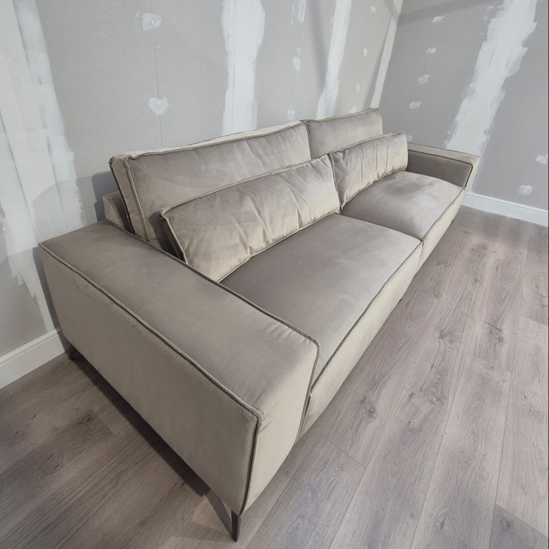 Sloane 4 Seater Sofa in Beige - Clearance Wayfair